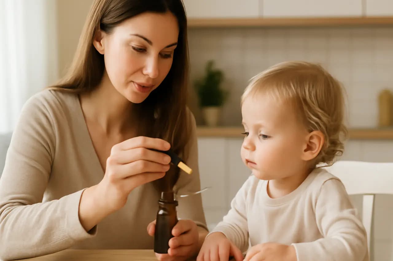 Kvapky vitamínu D pre deti: Ako ich správne podávať