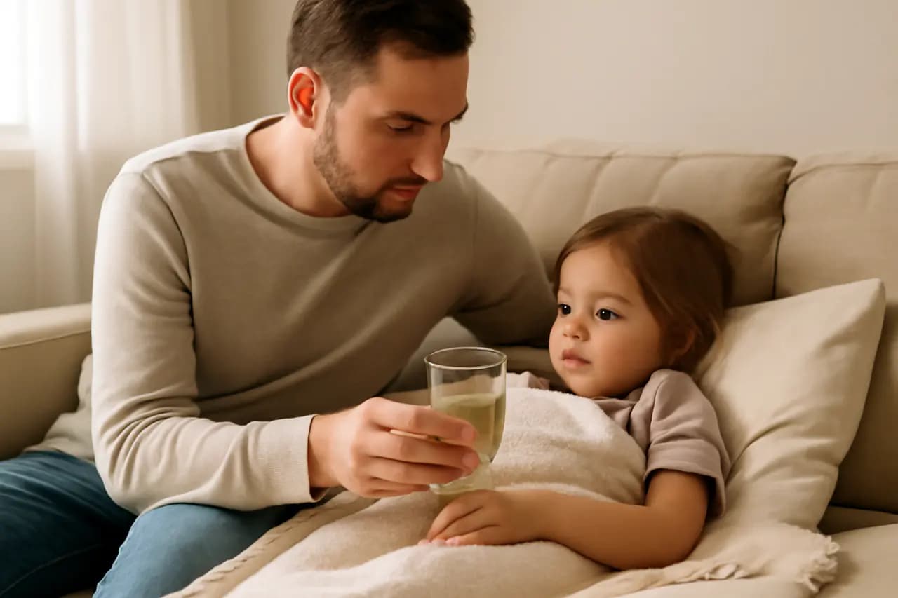 Pitný režim detí pri horúčke, hnačke a vracaní