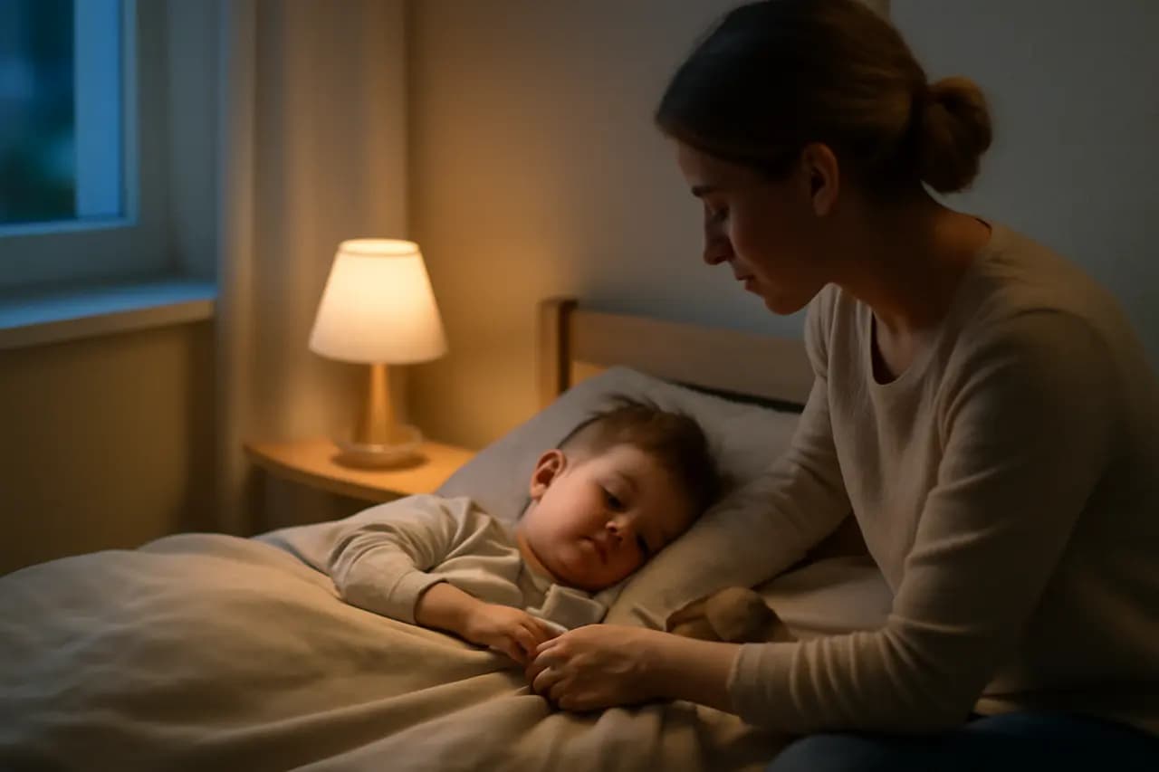Dieťa po chorobe zle spí: Ako mu pomôcť vrátiť sa k režimu