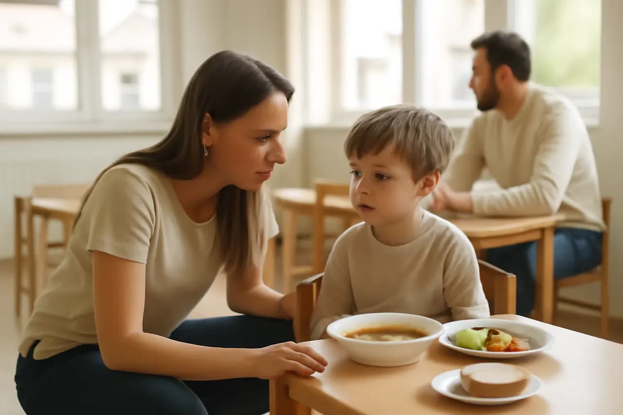 Obedy v škôlke bez sĺz: Ako hovoriť s učiteľkou o nejedáctve