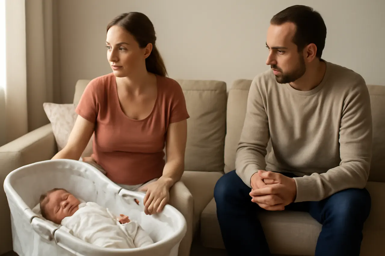 Vtieravé myšlienky po pôrode: Prečo vznikajú a kedy vyhľadať pomoc